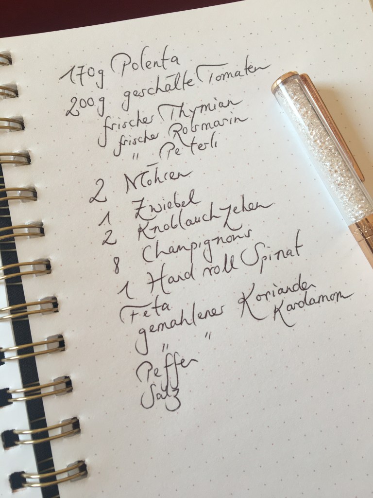 Rezept Polenta Pizza
