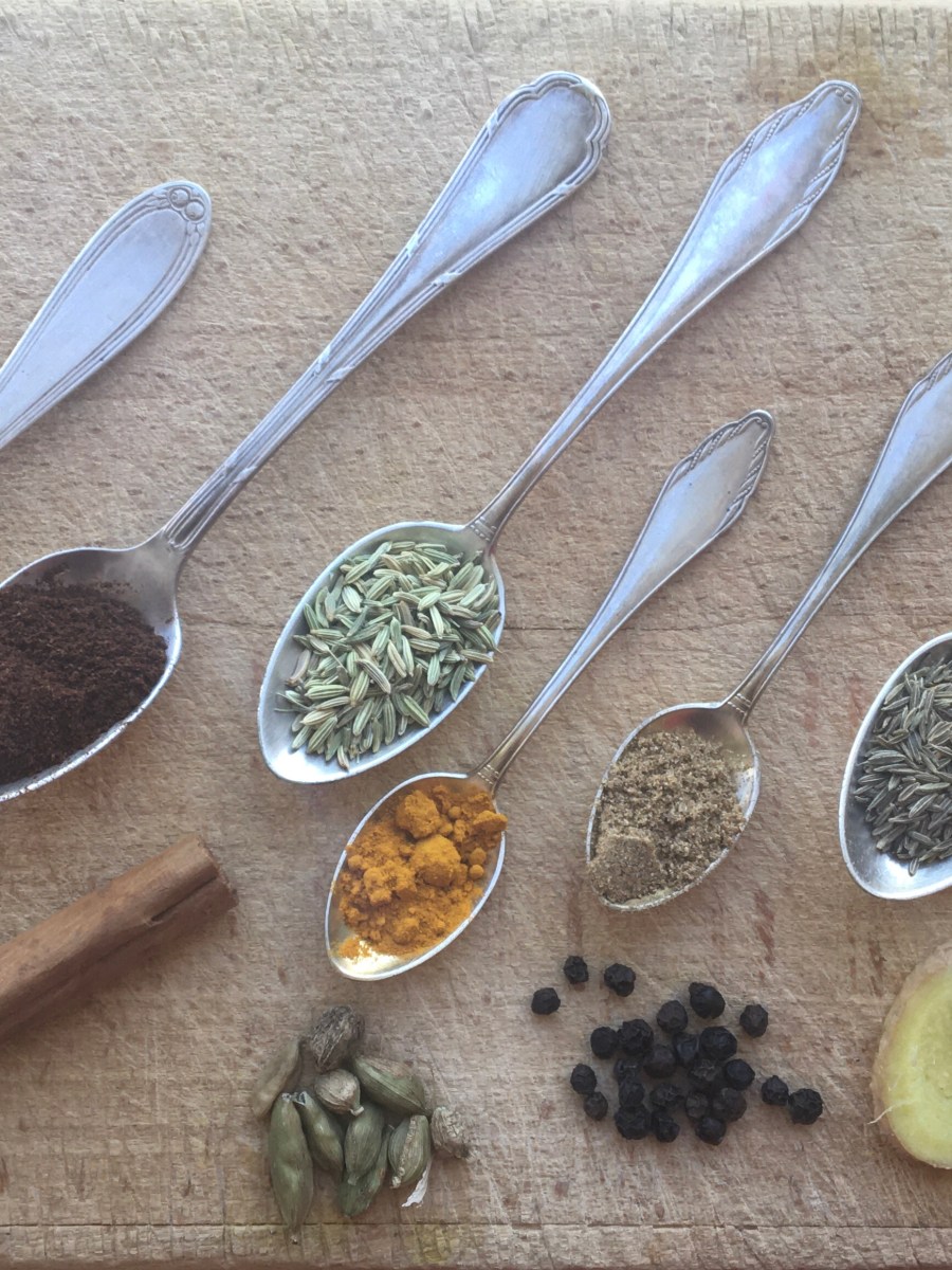 Die 10 wichtigsten Gewürze in der Ayurvedischen Küche und ein paar Kräuter vom heimischen&nbsp;Balkon