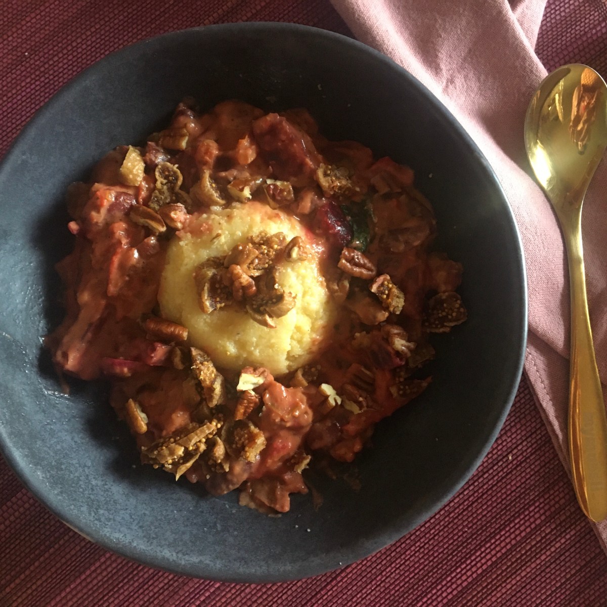 Kiddney Bohnen~ Rote Bete Pfanne mit&nbsp;Polenta